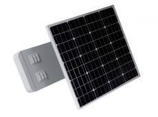 Zestaw solarny 20W - lampa LED, panel i bateria [LS20]