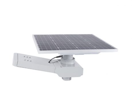 Zestaw solarny 20W - lampa LED, panel i bateria [LS20]