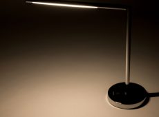 Lampka biurkowa LED Desk Lamp stalowo-srebrna 3W [LB03S]